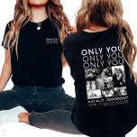 Bara du fotograferar Bild Shirt för Boykompis T Shirt<br><div class="desc">Visa din pojkvän hur mycket han elak till dig med det enda du Photo Collage Bild Shirt. Med den här anpassningsbarna kan du utforma en fotokollage för personlig och visa dina favoritminnen tillsammans. Med baksidan av utskriften visas dina foton på ett vackert sätt och gör den här skjortan till en...</div>