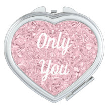 Bara Du Hjärta Rosa Ädelsten