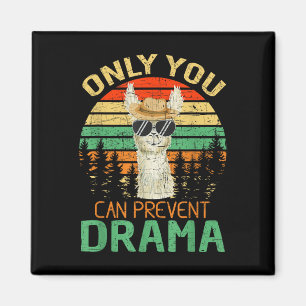 Bara du kan förhindra Drama Lama-camping Magnet