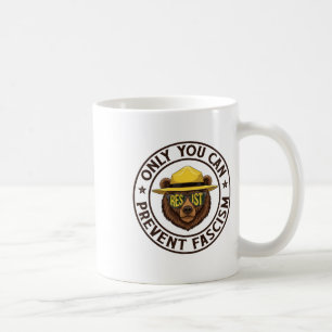 Bara du kan förhindra fascismen att hålla tillbaka kaffemugg