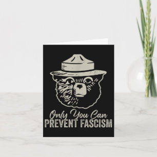 Bara du kan förhindra fascismen att hålla tillbaka kort