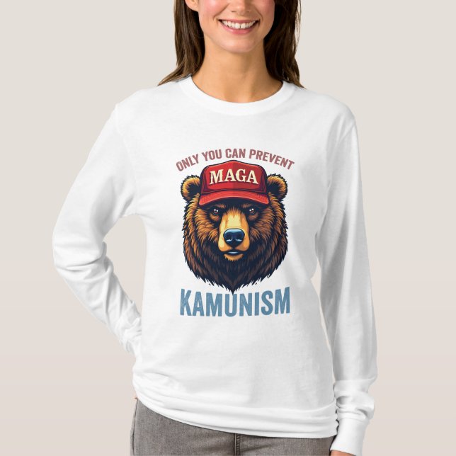 Bara du kan förhindra kamunism t shirt (Framsida)