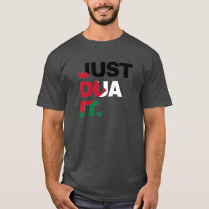 Bara Dua it Palestine Flagga Muslim Citopograf T Shirt