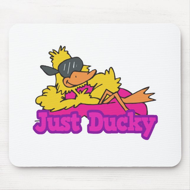 Bara Duckie Anka på Raft Musmatta (Framsidan)