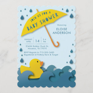 Bara Ducky Inbjudningar