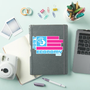 Bara Economy Anpassningsbar-cut Vinyl Sticker Klistermärken