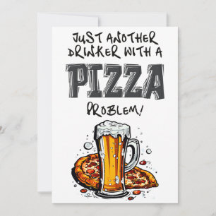 Bara en annan drickare med ett Pizza-problem-PM Inbjudningar