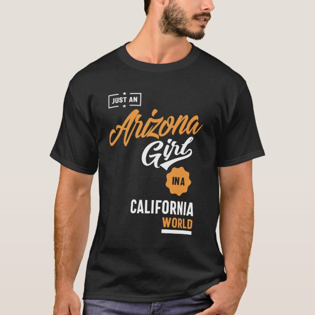 Bara en Arizona Girl T Shirt (Framsida)