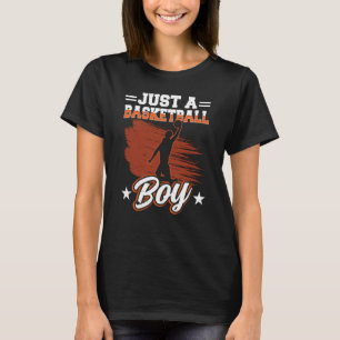 Bara en Basketball Boy Coach Match Team Player T Shirt