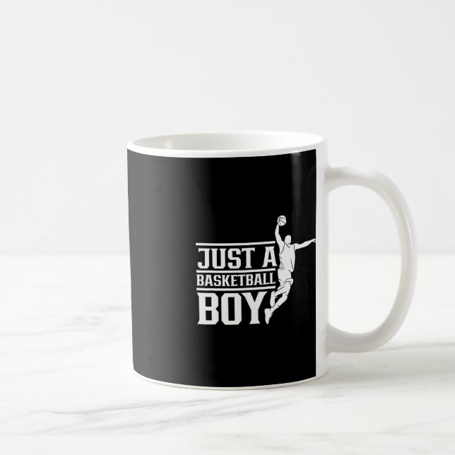 Bara en Basketball Boy Coach Player Team Match Kaffemugg (Höger)