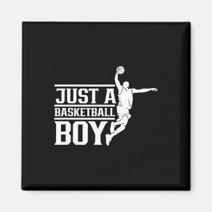 Bara en Basketball Boy Coach Player Team Match Magnet