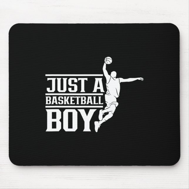 Bara en Basketball Boy Coach Player Team Match Musmatta (Framsidan)