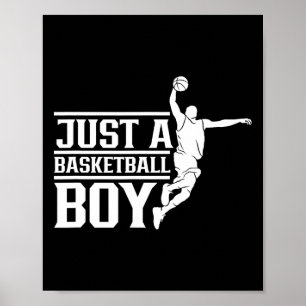 Bara en Basketball Boy Coach Player Team Match Poster