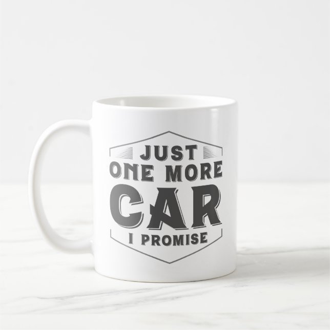 Bara en bil till kaffemugg (Vänster)