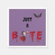 Bara en Bita Vampire Cocktail Napkins