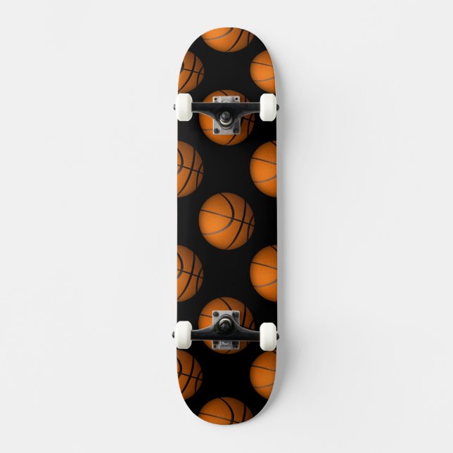 Bara en Boll-basketsport Skateboard Bräda 21,5 Cm (Framsida)