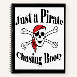 Bara en Booty för Pirat-chasing - färgfull skull