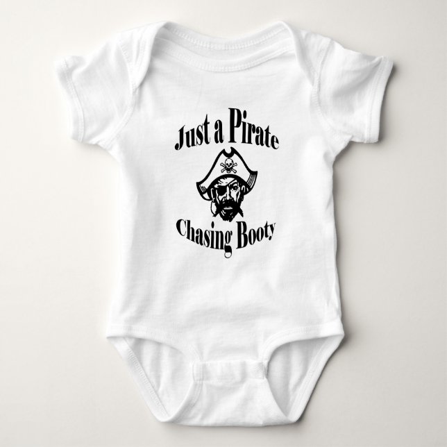 Bara en Booty för Pirat-chassi Tee Shirt (Framsida)
