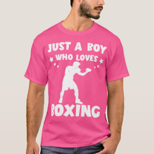 Bara en Boxer Boxing Boxing Gälskar Kickboxer Ki T Shirt