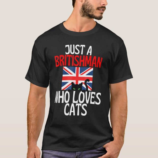 Bara en brittisk brittisk brittisk brittiske Kärle T Shirt (Framsida)
