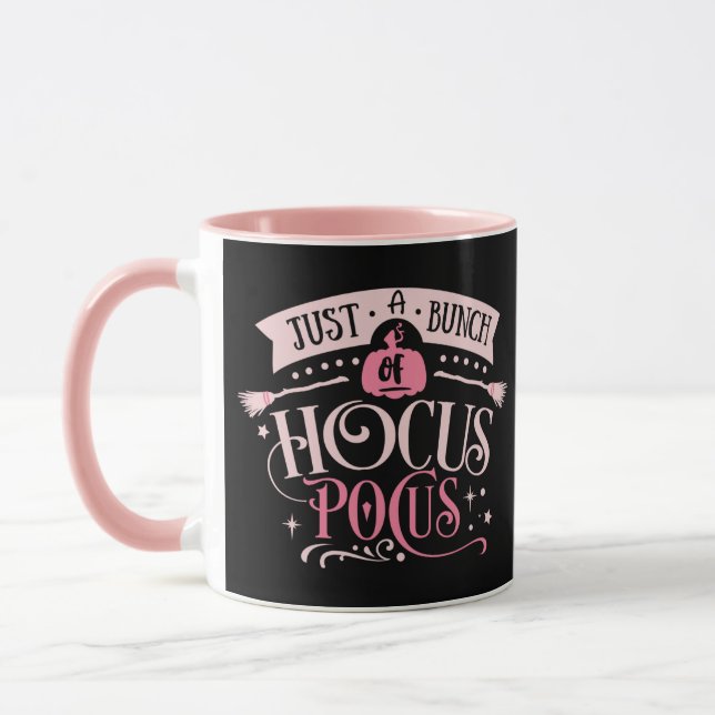 Bara en bunch av Hocus Pocus Rosa & Black Hallowee Mugg (Vänster)