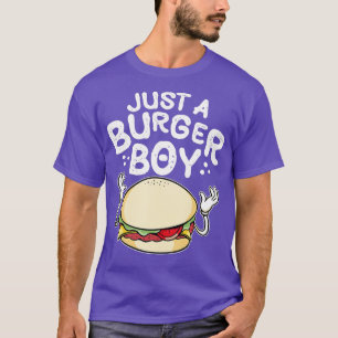 Bara en burger Boy Hamburger Women och Cheeseburge T Shirt