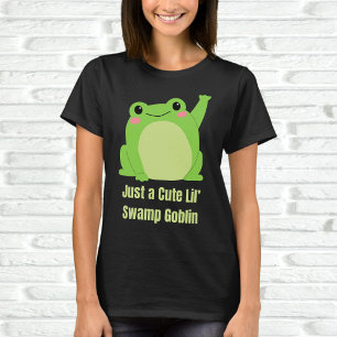 Bara en Cute Lil Swamp Goblin T Shirt