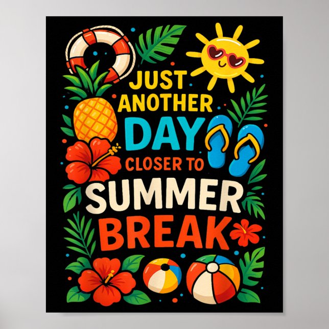 Bara en dag närmare Su-läraren Poster (Framsidan)