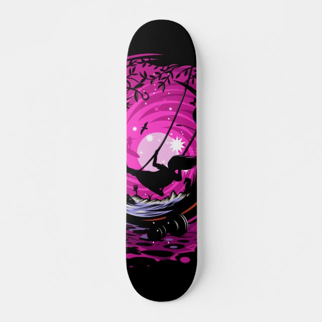 Bara en dröm mini skateboard bräda 18,5 cm (Framsida)