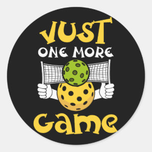 Bara en enda mer populär spelardator Paddleb Runt Klistermärke