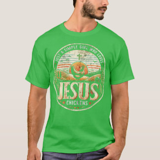 Bara en enkel flicka som Kärlek Jesus Chicken dröm T Shirt