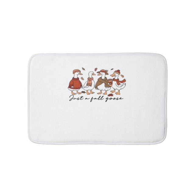 Bara en Fall Goose Oversized T-Shirt Badrumsmatta (Framsidan)
