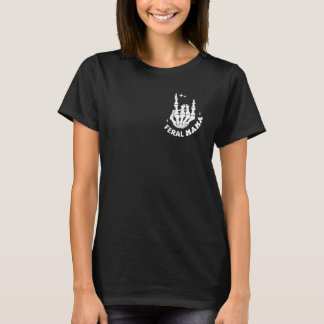 Bara en fertil mamma Raising Feral Children Groovy T Shirt
