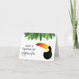 Bara en fingervisning om uppskattning - Pun Card Kort