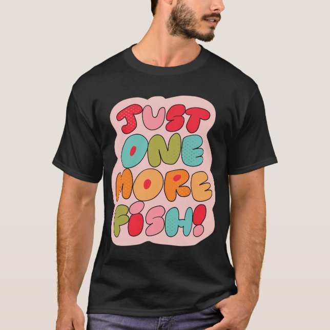 Bara en fisk till (Rosa) T Shirt (Framsida)