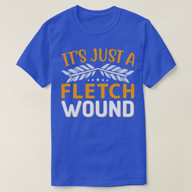Bara en Fletch Woond T Shirt (Design framsida)