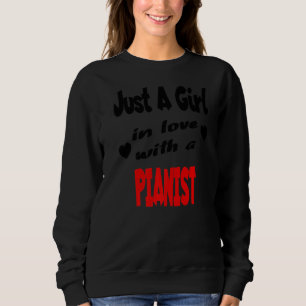Bara en flicka i Kärlek med en pianist T Shirt