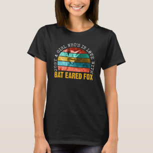 Bara en flicka som är i Kärlek med Fladdermus-odla T Shirt