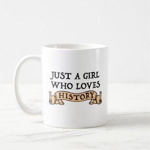 Bara en flicka som har Kärlek historia Kaffemugg
