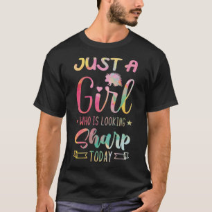 Bara en flicka som i dag Tittar Vass Porcupine T Shirt