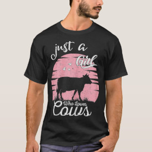 Bara en flicka som i Kärlek ger skjortor till Mjöl T Shirt