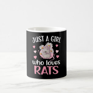 Bara en flicka som i Kärlek Råttor Råtta Mamma  Kaffemugg