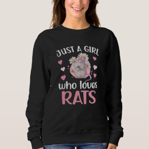 Bara en flicka som i Kärlek Råttor Råtta Mamma T Shirt