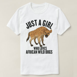 Bara en flicka som Kärlek Afrikas Vild Hundar T Shirt