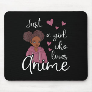 Bara en flicka som kärlek Anime African American Musmatta