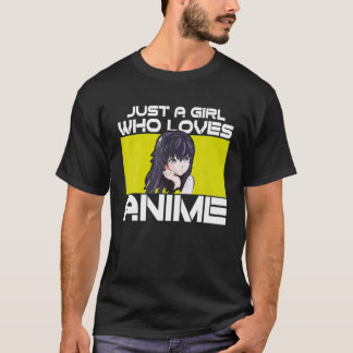 Bara en flicka som Kärlek anime ger för att Tonåri T Shirt