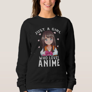 Bara en flicka som Kärlek Anime Manga japanska gåv T Shirt