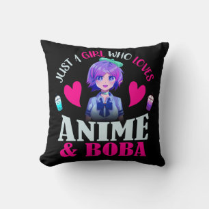 Bara en flicka som Kärlek Anime och Boba Kudde