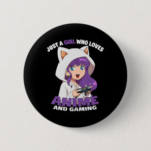 Bara en flicka som Kärlek Anime och Gaming Anime G Knapp