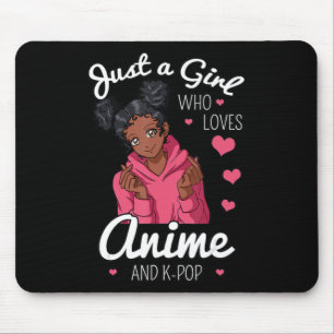 Bara en flicka som Kärlek Anime och KPop African A Musmatta
